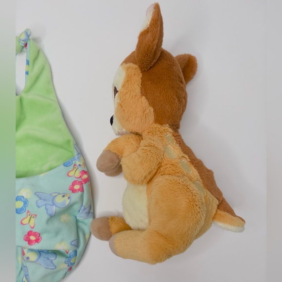 Disney Parks Exclusive - Plush Pillow - Baby in Blanket Pouch Bambi - Picture 9 of 10